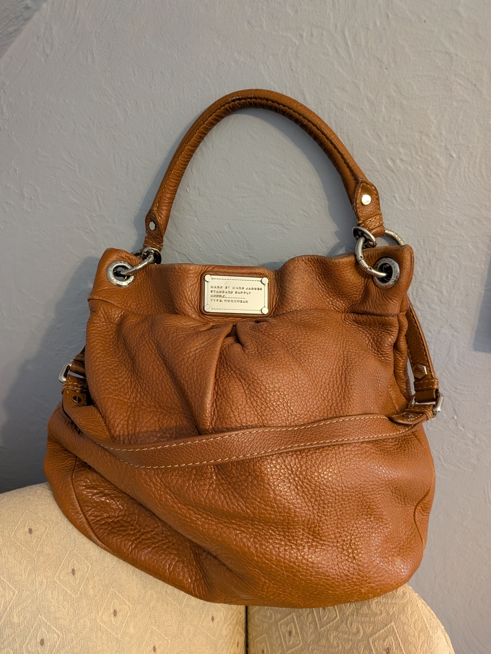 Marc by Marc Jacobs Brown Leather Satchel